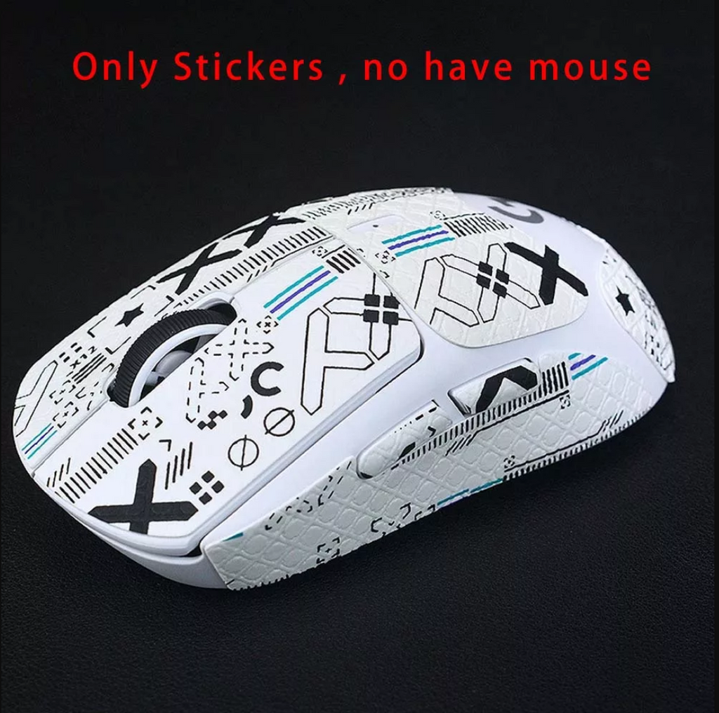 Mouse Grip Stickers for Logitech GPW Gen 2, Anti-slip, Sweat-absorbing Protective Film