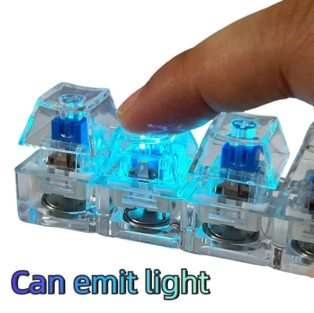 Keychain, 4 Key Finger Keyboard for Stress Relief.